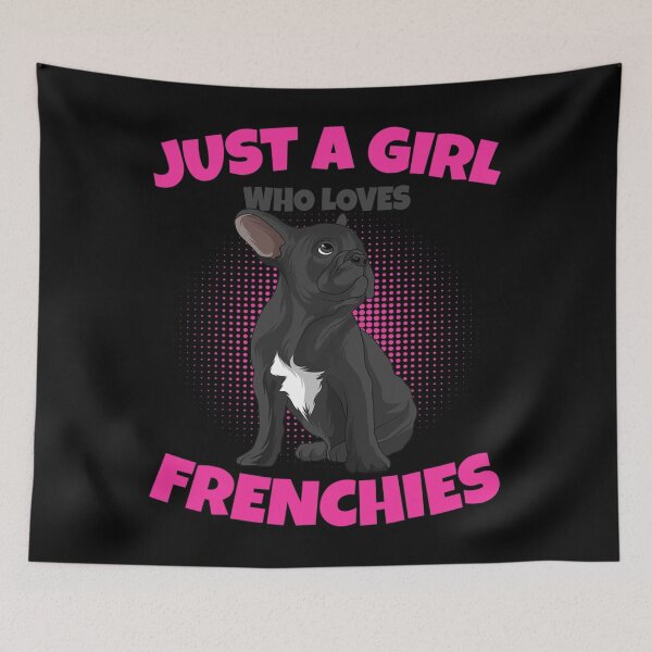 Item preview, Just A 	 who loves Frenchies French Bulldog 	 		 designed and sold by dhmanigoraebx.
