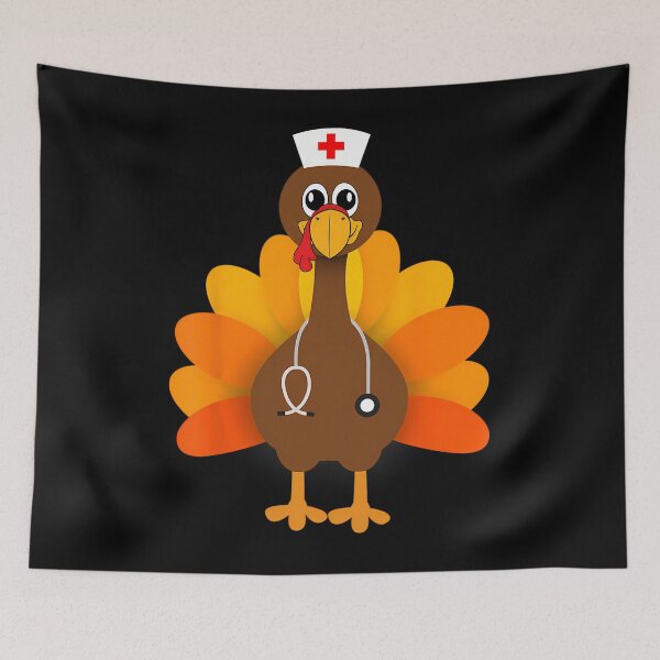 Artikelvorschau, Thanksgiving Scrub Tops Türkei Krankenschwester Urlaub Pflege entworfen und verkauft von mihaijpetlanx.