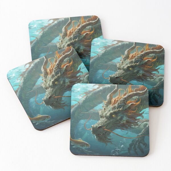 Item preview, The Flame-Finned Beast in the Bubble Feast designed and sold by SabaMirzique.