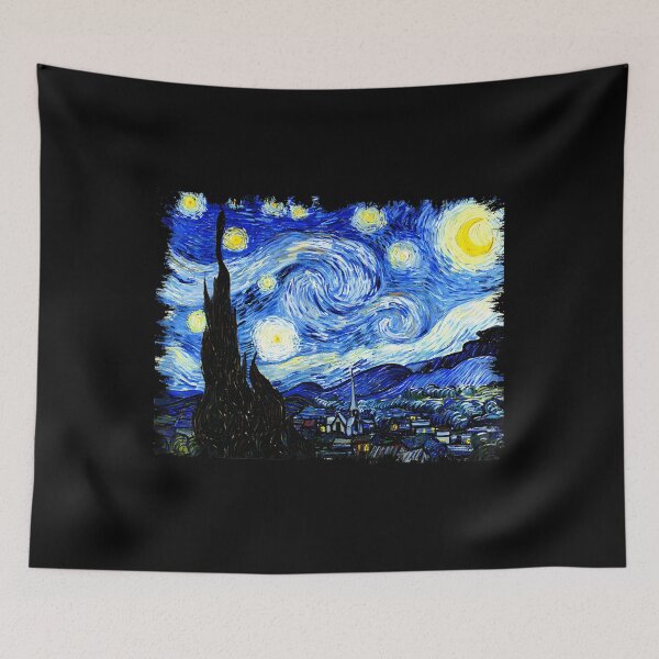 Item preview, The Starry Night Vincent Van Gogh Famous Vintage Art Stylish 	1	 designed and sold by hyonasnerouzc.