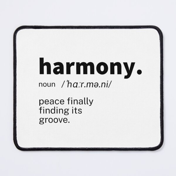 Item preview, Harmony Definition Inspirational designed and sold by IronWords.
