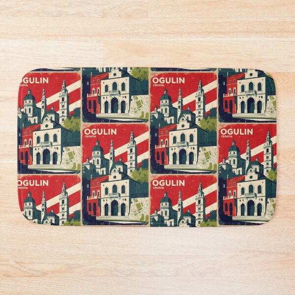 Item preview, Ogulin Croatia 1950s Vintage Travel Tourism designed and sold by TravelersGems.
