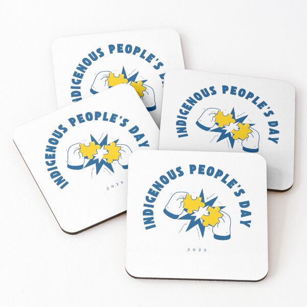 Item preview, “Indigenous People’s Day 2025 – Unity Puzzle Hands Design” designed and sold by trendplusco.