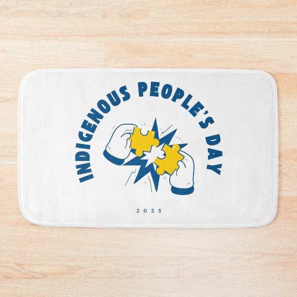 Item preview, “Indigenous People’s Day 2025 – Unity Puzzle Hands Design” designed and sold by trendplusco.