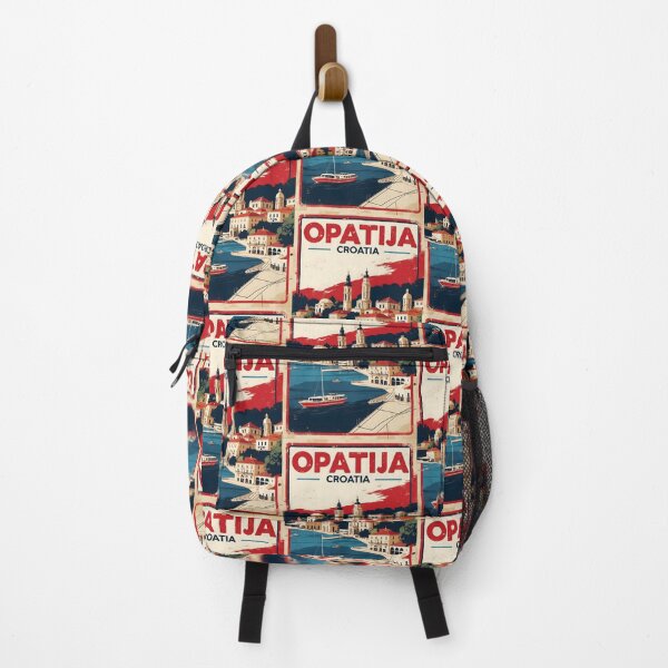Item preview, Opatija Croatia 1950s Vintage Travel Tourism designed and sold by TravelersGems.
