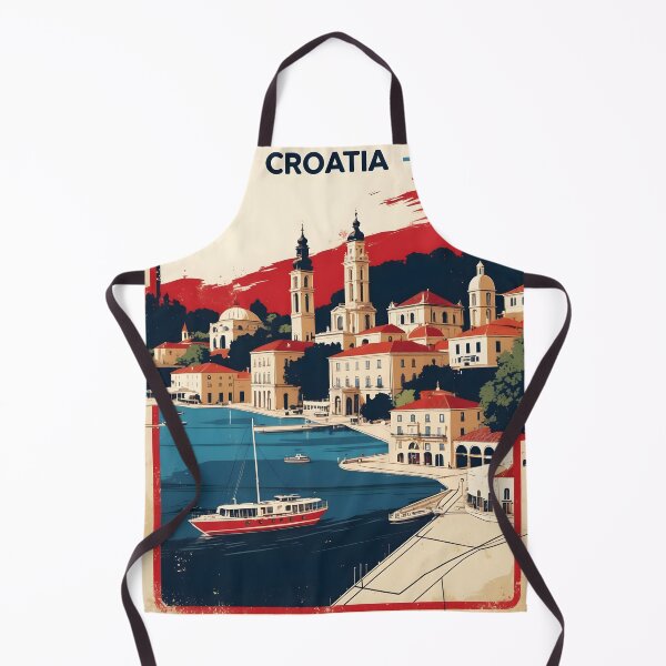 Item preview, Opatija Croatia 1950s Vintage Travel Tourism designed and sold by TravelersGems.