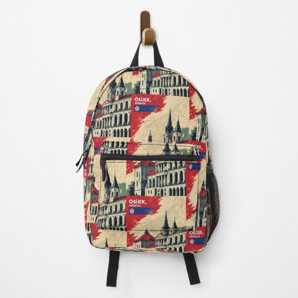 Item preview, Osijek Croatia 1950s Vintage Travel Tourism designed and sold by TravelersGems.