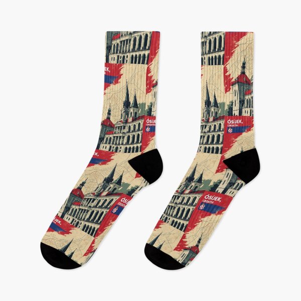 Item preview, Osijek Croatia 1950s Vintage Travel Tourism designed and sold by TravelersGems.