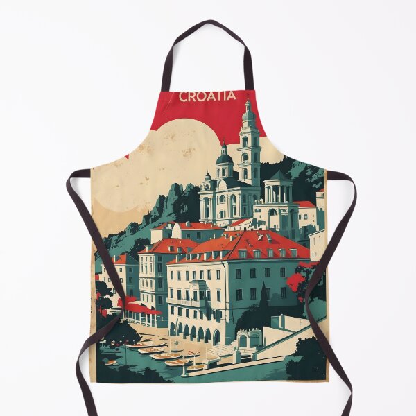 Item preview, Petrinja Croatia 1950s Vintage Travel Tourism designed and sold by TravelersGems.