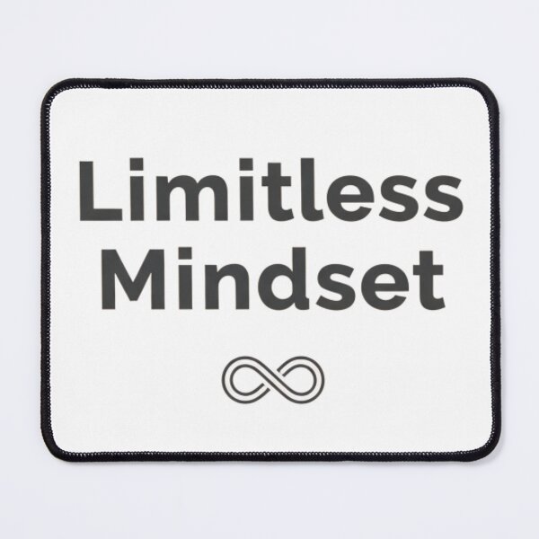 Item preview, Limitless Mindset – Minimal Inspirational Typography designed and sold by Happyfreedom.