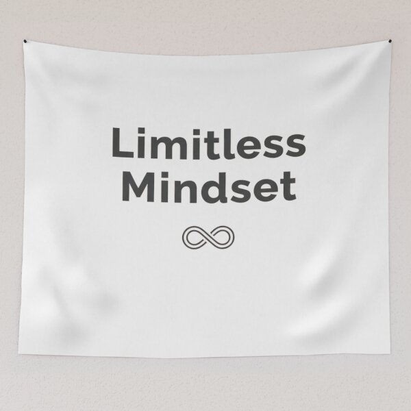 Item preview, Limitless Mindset – Minimal Inspirational Typography designed and sold by Happyfreedom.