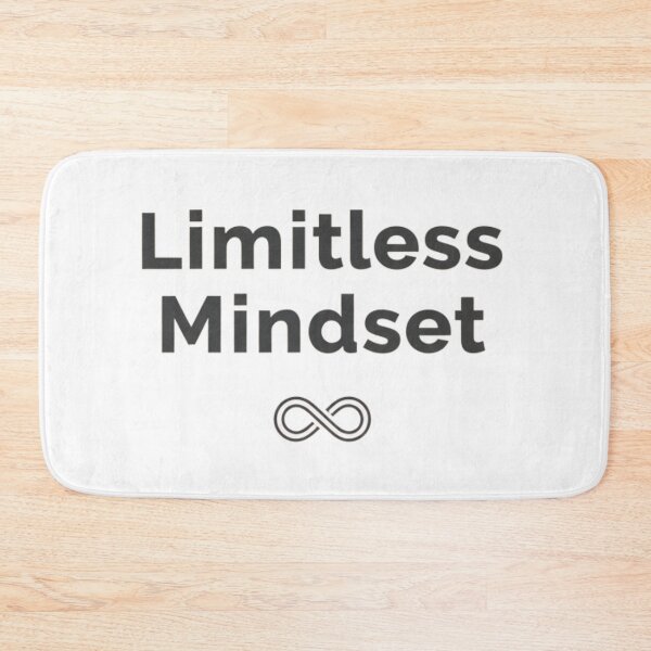 Item preview, Limitless Mindset – Minimal Inspirational Typography designed and sold by Happyfreedom.