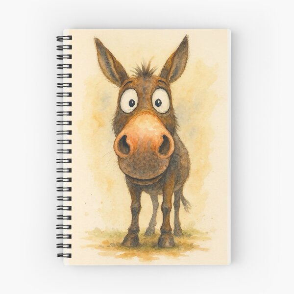 Item preview, Cute Donkey ‘ DoNKeY ' BY SHiRLeY MacARTHuR designed and sold by Shirley MacArthur Art.