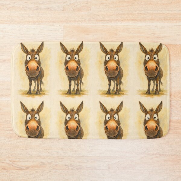 Item preview, Cute Donkey ‘ DoNKeY ' BY SHiRLeY MacARTHuR designed and sold by Shirley MacArthur Art.