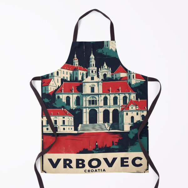 Item preview, Vrbovec Croatia 1950s Vintage Travel Tourism designed and sold by TravelersGems.