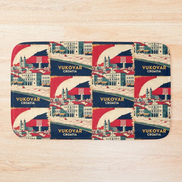 Item preview, Vukovar Croatia 1950s Vintage Travel Tourism designed and sold by TravelersGems.