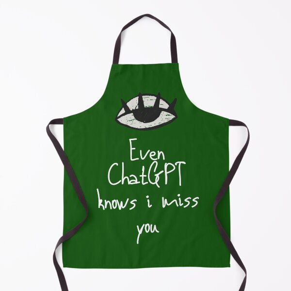 Item preview, "Even ChatGPT Knows I Miss You" – Funny Couples & AI Therapy Quote Design designed and sold by Minimum-Rage.