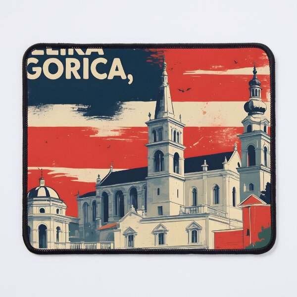 Item preview, Velika Gorica Croatia 1950s Vintage Travel Tourism designed and sold by TravelersGems.