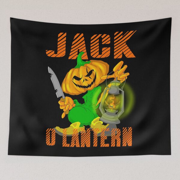 Item preview, Jack o lantern scary carved pumpkin face halloween designed and sold by TheEndDesign.
