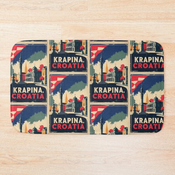 Item preview, Krapina Croatia 1950s Vintage Travel Tourism designed and sold by TravelersGems.