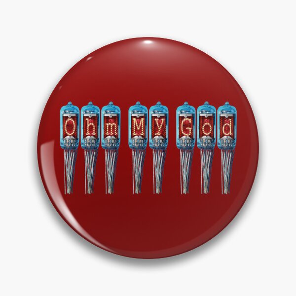 Item preview, Nixie Tube - Ohm My God - designed and sold by waltzermitty.