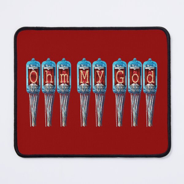 Item preview, Nixie Tube - Ohm My God - designed and sold by waltzermitty.