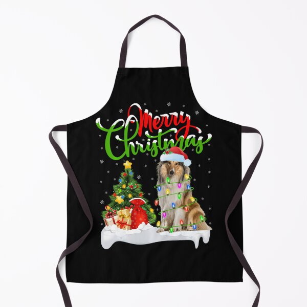 Item preview, Xmas Lighting Matching Santa Rough Collie Dog Christmas designed and sold by yacatechwanf.