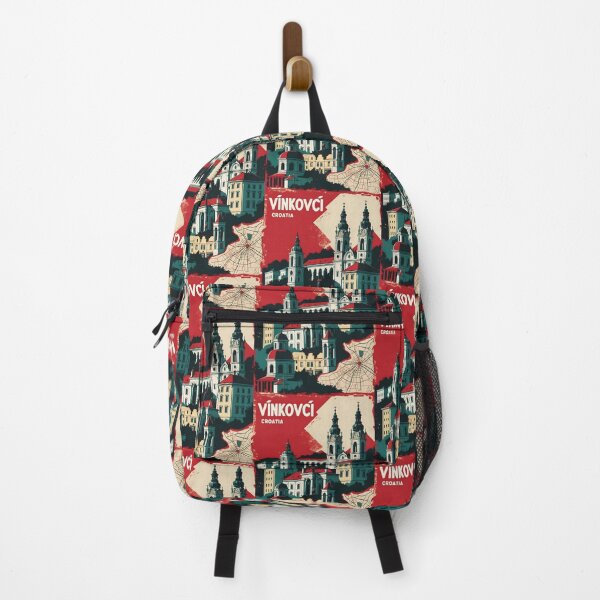 Item preview, Vinkovci Croatia 1950s Vintage Travel Tourism designed and sold by TravelersGems.