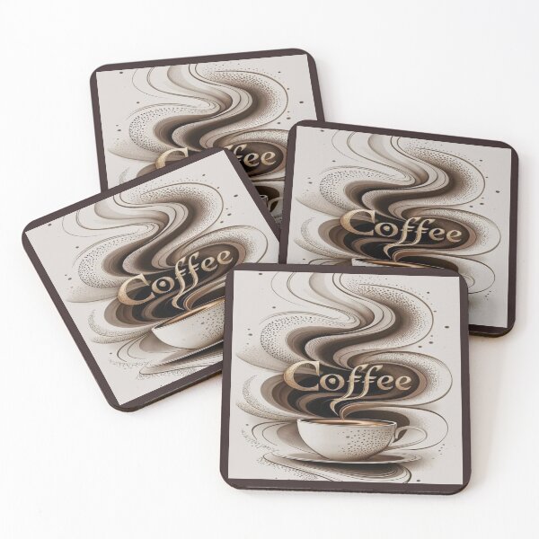 Item preview, Beautiful Coffee Lover's Delight Design  designed and sold by NivyasArtistry.