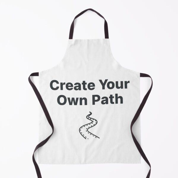 Item preview, Create Your Own Path – Minimal Motivational Quote designed and sold by Happyfreedom.