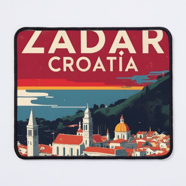 Item preview, Zadar Croatia 1950s Vintage Travel Tourism designed and sold by TravelersGems.