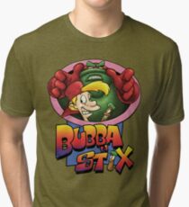 Bubba n Stix! Tri-blend T-Shirt