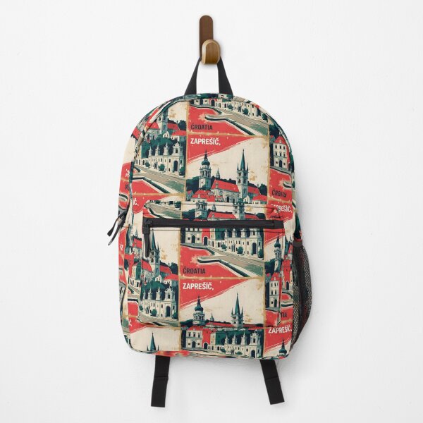 Item preview, Zapresic Croatia 1950s Vintage Travel Tourism designed and sold by TravelersGems.
