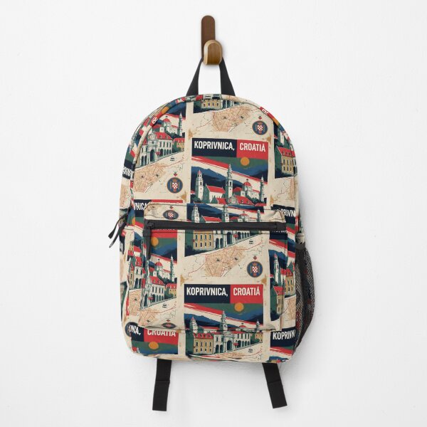 Item preview, Koprivnica Croatia 1950s Vintage Travel Tourism designed and sold by TravelersGems.