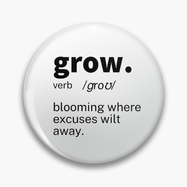 Item preview, Grow Definition Inspirational designed and sold by IronWords.