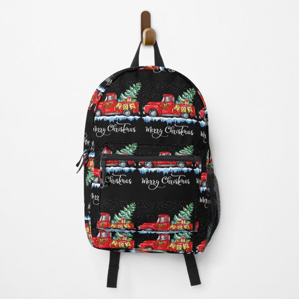 Item preview, Vintage Merry Christmas Red Truck Old Fashioned Christmas 		 designed and sold by myllasptujg.