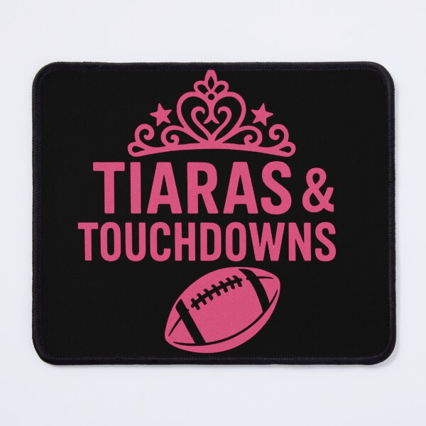 Item preview, Tiaras & Touchdowns Flag Football designed and sold by MojaveTradePost.