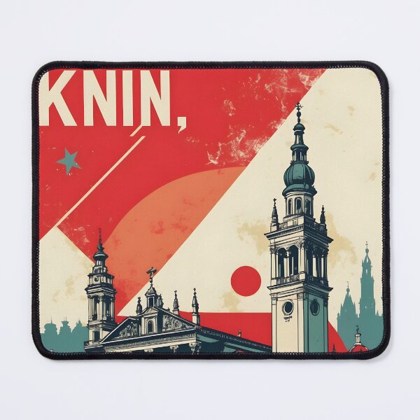Item preview, Knin Croatia 1950s Vintage Travel Tourism designed and sold by TravelersGems.