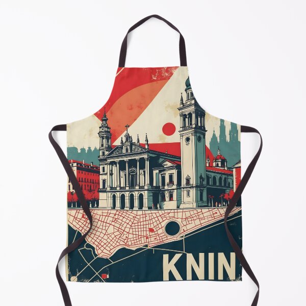 Item preview, Knin Croatia 1950s Vintage Travel Tourism designed and sold by TravelersGems.