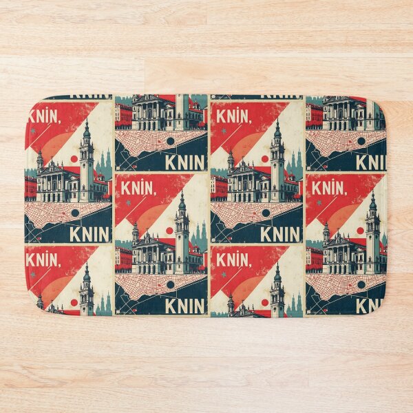 Item preview, Knin Croatia 1950s Vintage Travel Tourism designed and sold by TravelersGems.
