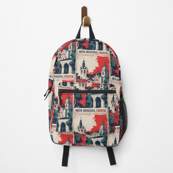 Item preview, Nova Gradiska Croatia 1950s Vintage Travel Tourism designed and sold by TravelersGems.