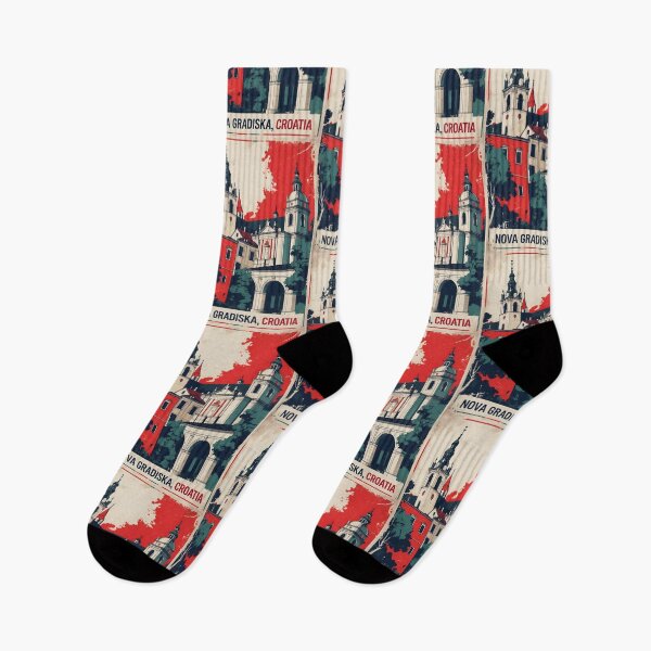 Item preview, Nova Gradiska Croatia 1950s Vintage Travel Tourism designed and sold by TravelersGems.
