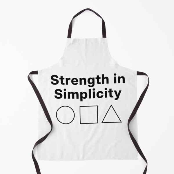Item preview, Strength in Simplicity – Minimal Elegant Motivational Quote designed and sold by Happyfreedom.