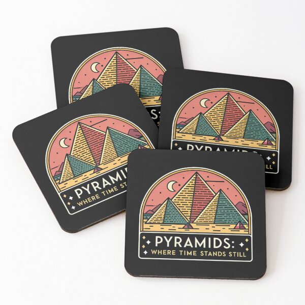 Item preview, PYRAMIDS. WHERE TIME STANDS STILL designed and sold by likbatonboot.