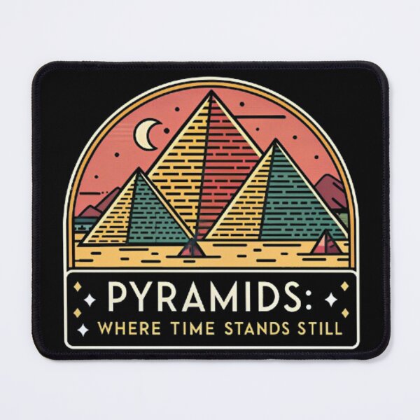 Item preview, PYRAMIDS. WHERE TIME STANDS STILL designed and sold by likbatonboot.