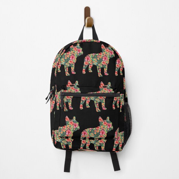 Item preview, French Bulldog Flower Funny Dog Silhouette Floral designed and sold by lechgeidoo.