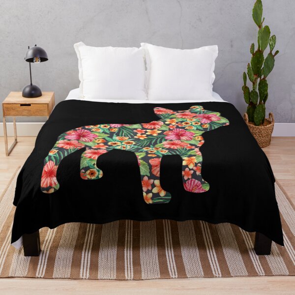 Item preview, French Bulldog Flower Funny Dog Silhouette Floral designed and sold by lechgeidoo.