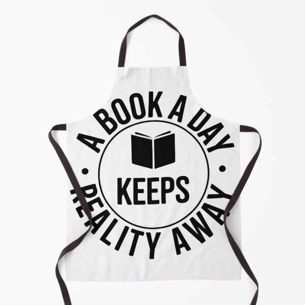 Item preview, A Book a Day Keeps Reality Away  designed and sold by Authentic-Merch.
