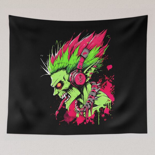 Item preview, Unconventional Festivities Get Punk-Rock Merry Elf Design 	1	 designed and sold by parbhamulhema.