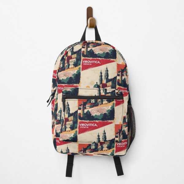 Item preview, Virovitica Croatia 1950s Vintage Travel Tourism designed and sold by TravelersGems.